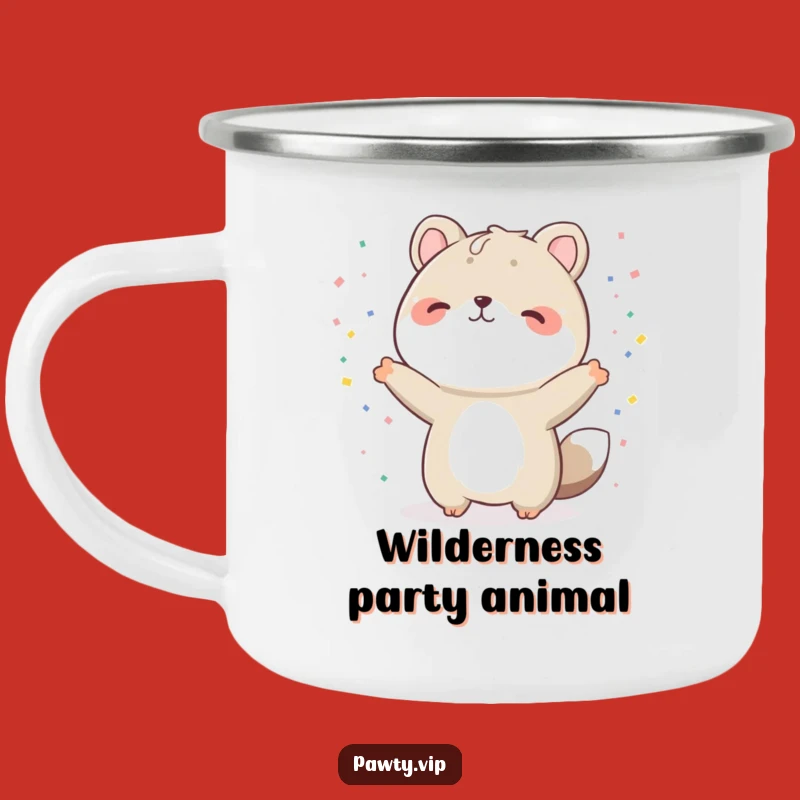 Funny Animal Campfire Mug - Adventure and Laughter Outdoors