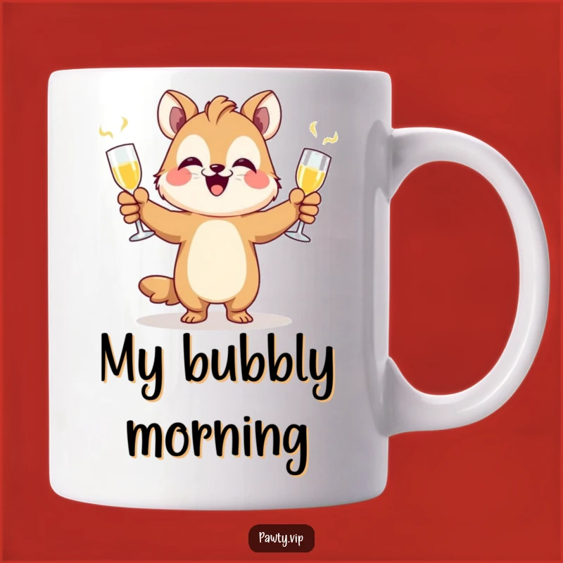 Funny Juggling Animal Mug - Hilarious Celebration Gift for Party Animals