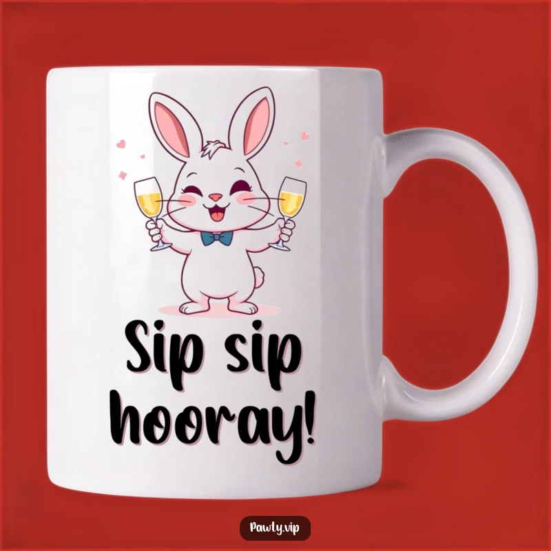 Funny Juggling Rabbit Mug: Cheers to Fun, the Perfect Funny Gift!