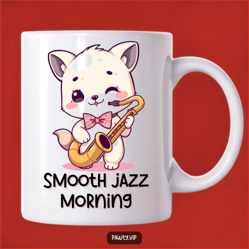 Funny Kawaii Animal Jazz Mug - Perfect Music Lover Gift