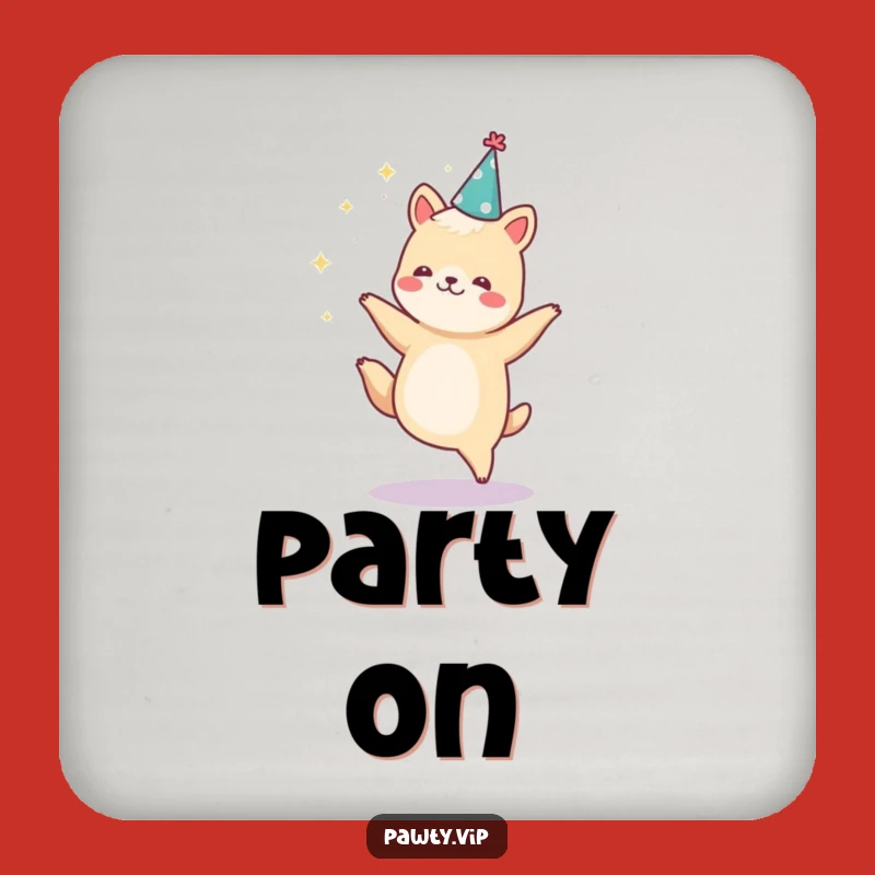 Funny Dancing Coasters (Set of 4) - Hilarious Party Protection for Drinks