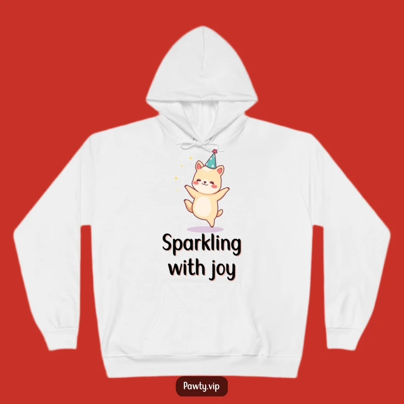 Funny Dancing Sparkle Hoodie - Cozy Comfort for Hilarious Party Goers