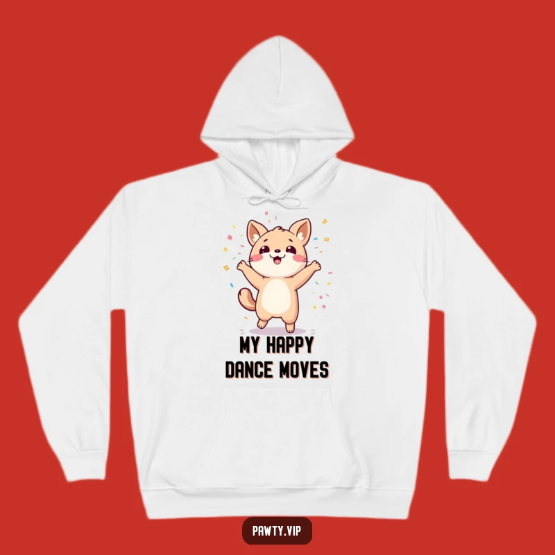 Funny Kawaii Animal Dance Fever Hoodie - Cozy and Hilarious Gift