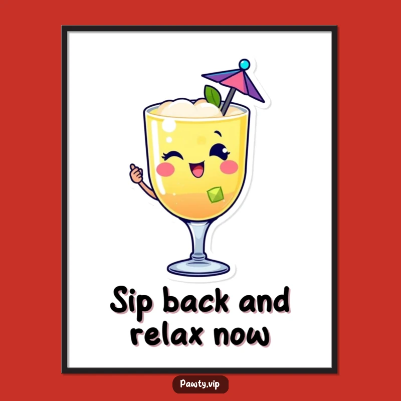 Cocktail Wall Art: Free Printable & Funny Downloadable Decor Gift