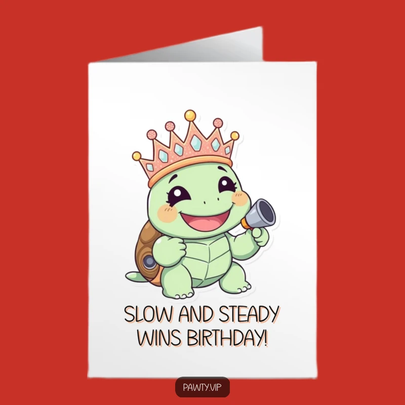 Free Printable Turtle Birthday Card: Giggling Joy for a Hilarious Downloadable Gift