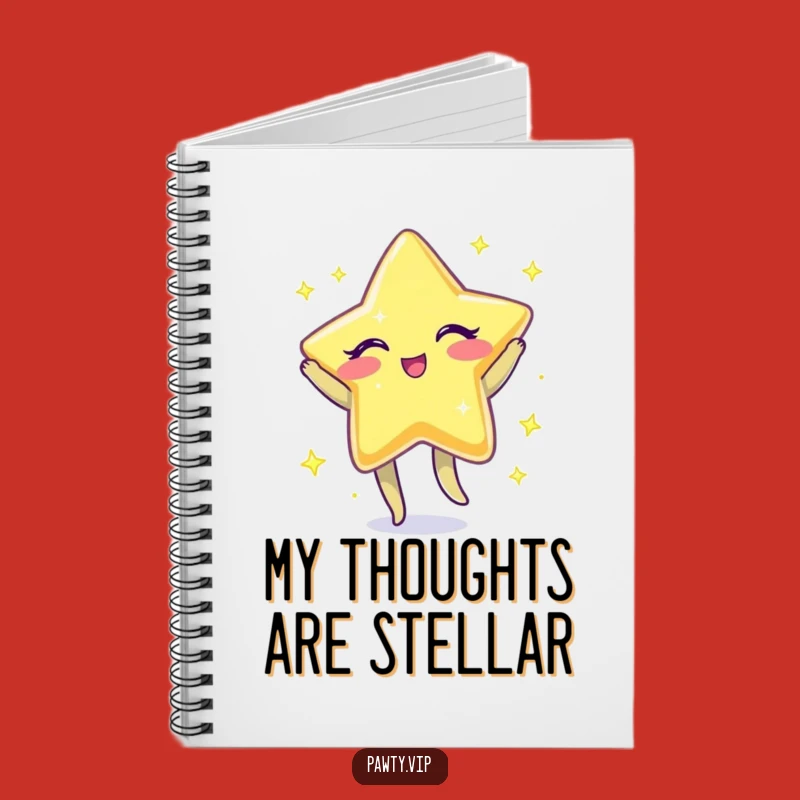 Funny Star Journal: Winking Jigging Celestial Notebook, Great Fun Gift