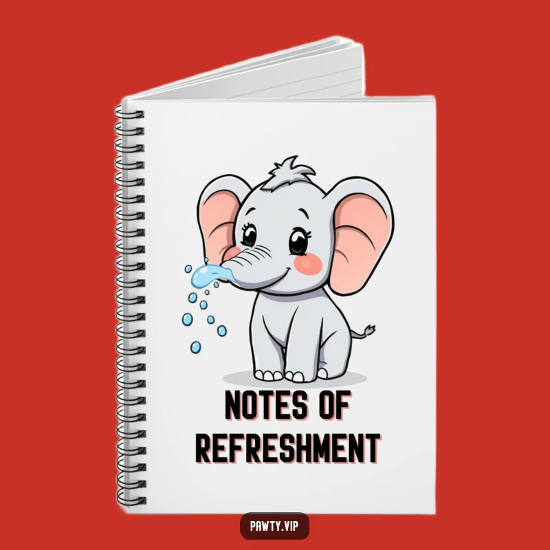 Funny Elephant Water Spray Notebook: Hilarious Journal for Playful Ideas