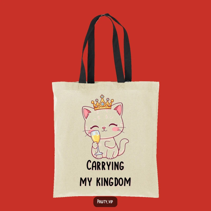 Funny Kawaii Cat Tote Bag: Chic Accessory Bag, Perfect Glamorous Funny Gift