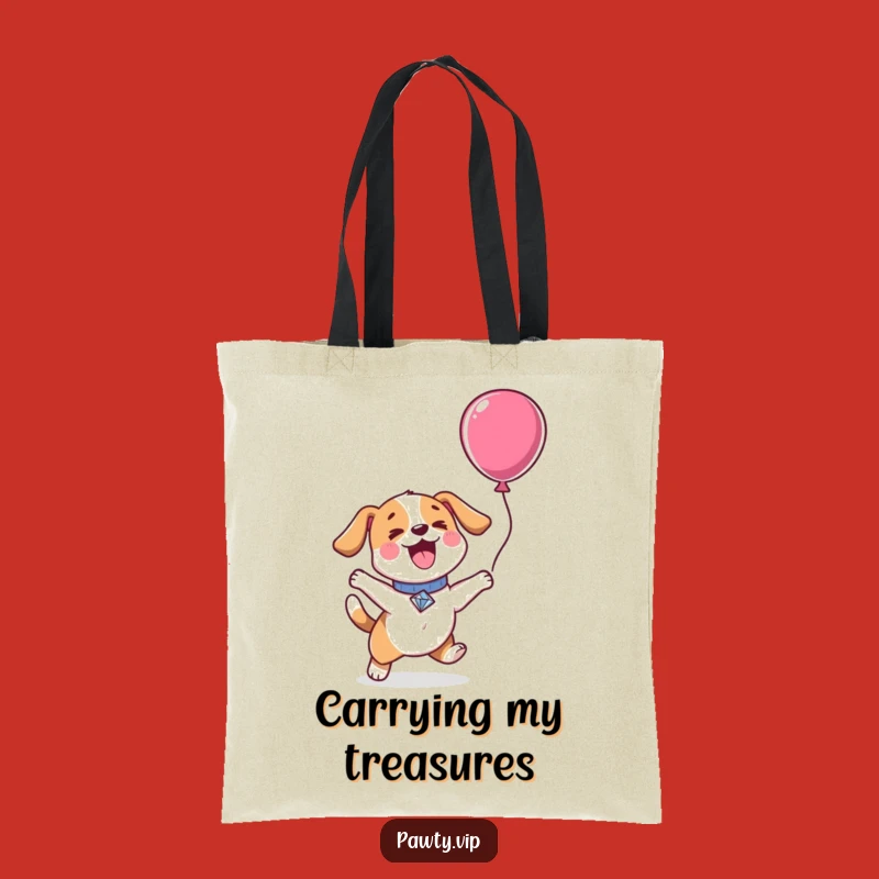 Funny Kawaii Dog Tote Bag: Cute Party Bag, Perfect Celebration Funny Gift